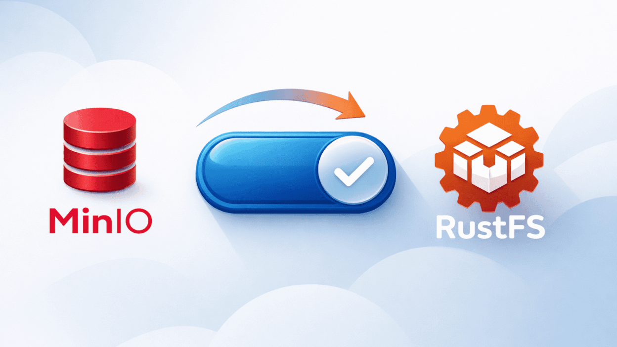 Binary Replacement: A Simple Way to Migrate from MinIO to RustFS